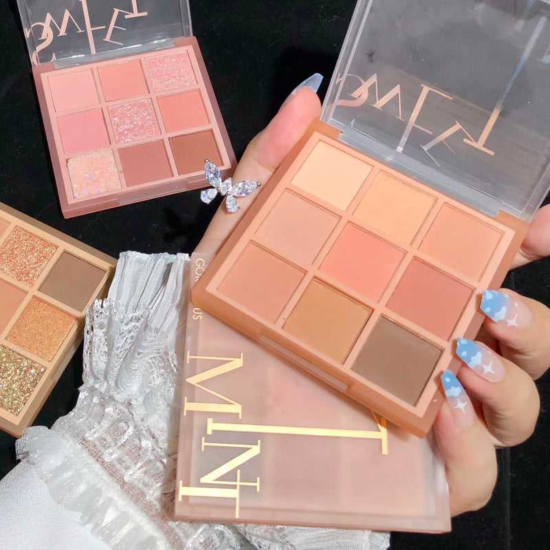 Paleta de Sombras Langmanni 9 Cores